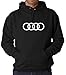 Audi Emblem Sports Car Luxury Car Hoodie/T-Shirt - Premium Quality (Hoodie, X-Large)
