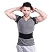 The Best Adjustable Back Posture Corrector & Clavicle Brace Support Back Bridge.Shoulder Alignment.Exercises and Correction Perfect Product For Men and Women (Black, M-Minium)