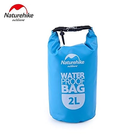 Bolsa impermeable Naturehike ultraligera para rafting azul
