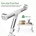 Laptop Desk, iTeknic Laptop Bed Tray Table, Adjustable Laptop Bed Stand, Portable Standing Table with Foldable Legs, Lap Tablet Table for Sofa Couch Floor