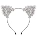 XIMA 2017 New Style Lace Cat Ears Girls Hair Accessories Headwear Children Cat Ears Hairband Headband for Birthday Party Women Cat Ears Headbands (8pcs)