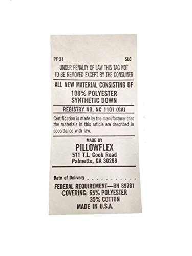4 Pillowflex+Synthetic+Down+Alternative+Standard