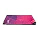 YOGA DESIGN LAB | Travel Yoga Mat | 2-in-1 Mat+Towel | Lightweight, Foldable, Eco Luxury | Ideal for Hot Yoga, Bikram, Pilates, Barre, Sweat | 1.5mm Thick | Includes Carrying Strap! (YDL-Geo, 1mm)