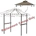 Grill Gazebo Rip Lock Replacement Roof for #L-GZ238PST-11 by ABCCANOPY