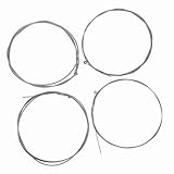 Kmise A2043 Nickel Plated Bass Guitar Strings, Light