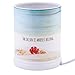 Elanze Designs Shake The Sand from Shoes Beach and Ocean Stoneware Electric Jar Candle Warmer