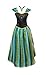 Cokos Novelty Adult Women Frozen Anna Coronation Dress Elsa Coronation Costume Princess Costume