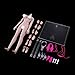 Flameer 1:6th Super-Flexible Female Stainless Steel Body with Hands Feet for Phicen Figure Doll Toy New Wheat Skin