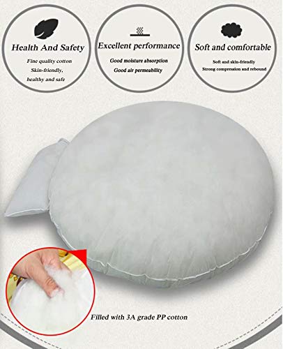 CanKun Hängesessel Kissen, Schaukel Hängendes Ei Rattan Stuhl Kissen 100% Baumwolle Hängesessel Indoor Kissen Waschbar… – Bild 4