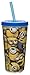 Zak Designs DESA-M730 Despicable Me 16 oz. Insulated Tumbler with Straw, Minions, 16-Ounce, Multicolor