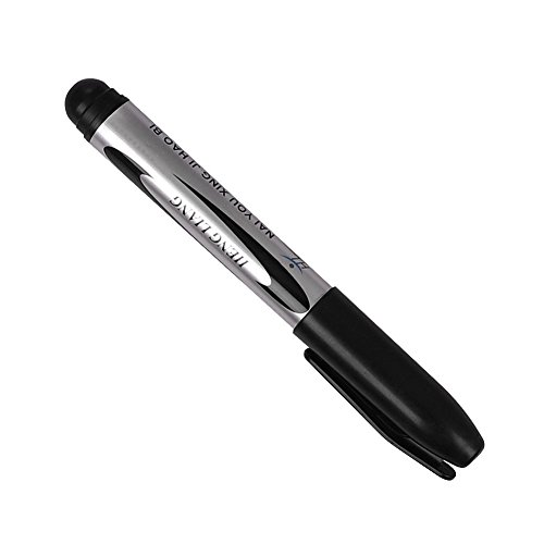 10 Count Permanent Markers Thick Point Resists Fading and Water Permanent Marker Pens Black Red Marker for Glass Metal Plastic Wood Paper