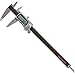 Carrera Precision CP9808-TF Titanium 0-Inch to 8-Inch Electronic Fractional & Decimal Digital Caliper