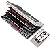 Naviurway RFID Blocking Credit Card Wallet Stainless Steel Business Card Holder Debit Card Protective Case Slim Metal Money Clip for Men and Women