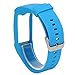 QGHXO Band For Polar A360/Polar A370, Soft Adjustable Silicone Replacement Wrist Watch Band For Polar A360/Polar A370 Watch (Blue)