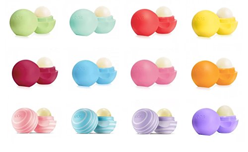 EOS Lip Balm - 12 Sphere Variety Pack …
