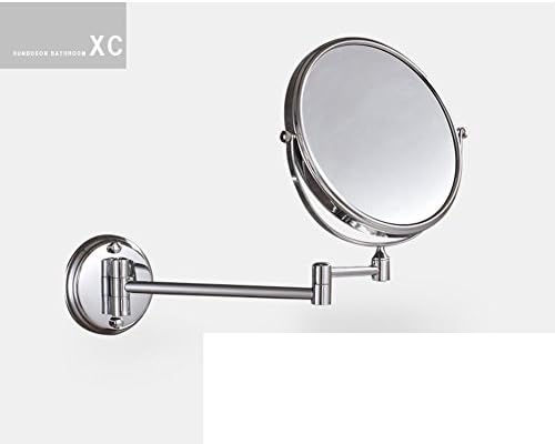 The bathroom wall-mount Zoom lens/Folding double-sided mirror/ enlarge the bathroom mirror/dresser mirror-B