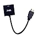 HDE Gold Plated HDMI to VGA Converter Adapter 1080P for Monitor, PC, Laptop, Desktop, Raspberry Pi, and Other Devices