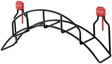 Rubbermaid Shed Accessories Garden Hose Holder, Individual, Black, Space Saving for Shed, Easy Reach, Holds up to 20 Lbs