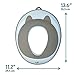 HEYOK Baby Potty Training Seat (Mom’s Choice Award Winner) for Kids and Toddlers - Portable Ring Chair for Round/Oval Toilets - Safe, Durable, Non-Slip with Urine Guard | Bonus 2 Hooks and Safety Lock