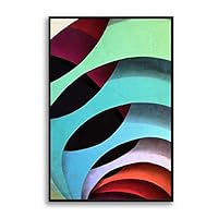 Framed Canvas Wall Art Clouds and Colors Canvas Prints Home Artwork Decoration for Living Room,Bedroom - 16x24 inches