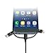 Tech Armor 3-in-1 (Type C/Lightning/Micro) USB Charging Cable - Sync/Charge Apple and Android - 3 Foot Black - mFi Certified