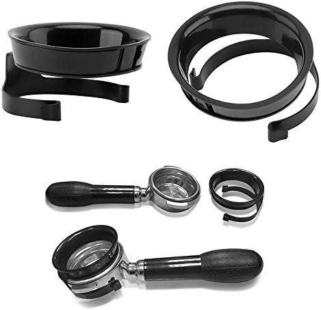 IronFizz897 Coffee Dosing Ring New Intelligent Dosing Ring for Brewing Bowl Coffee Powder for Espresso Barista Tool 51Mm-58Mm Coffee Tamper Profilter