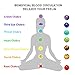CLÉMENT & HILTON 7 Chakras 8mm Lava Rock Stone Anxiety Bracelet Essential Oil Diffuser Stone Yoga Beads Bracelets Meditation Relax Healing Aromatherapy Bangle for Men Wonmen Kids