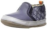 Robeez Boys' Lightning Rod Loafer, Lightning Rod China Blue, 18-24 Months M US Infant