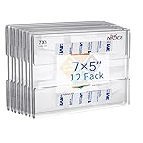Niubee 5x7 inch Wall Mount Acrylic Sign Holder with