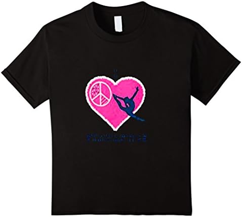 Kids Girl Gymnastics unisex t-shirt 12 Black