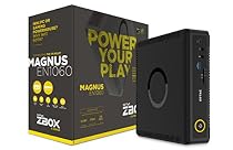 ZOTAC ZBOX MAGNUS EN1060 Gaming Mini PC, Intel Skylake Core i5-6400T NVIDIA GeForce GTX 1060 VR Ready, Whisper Quiet, Ultra Compact, 4K Quad Display No Memory/Storage/OS (ZBOX-EN1060-U)