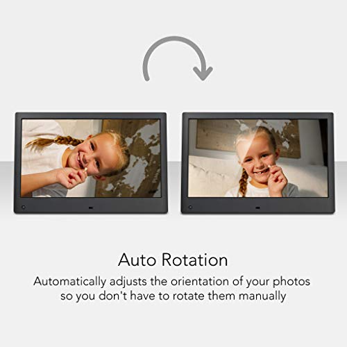 NIX Advance 13 Inch USB Digital Picture Frame, Full HD IPS Display
