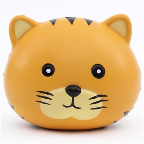 Cute brown tiger bun scented squishy kawaii