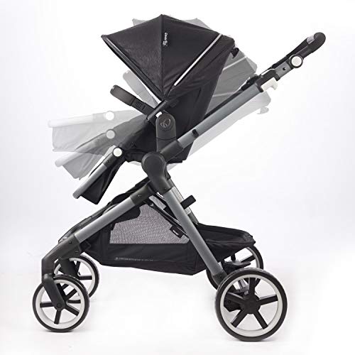 Evenflo Gold Pivot Xpand Travel System Securemax Onyx, 53112310