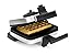 Croquade U11000 Traditional Belgian Waffle Maker, Silver