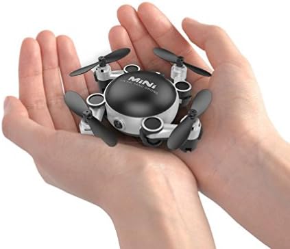 Mini wifi Camera Drone RC Quadcopter 2.4GHz 4CH 6-Axis Gyro 3D UFO FPV RC KY901 MML (13.7*13.7*3.5cm, Black)