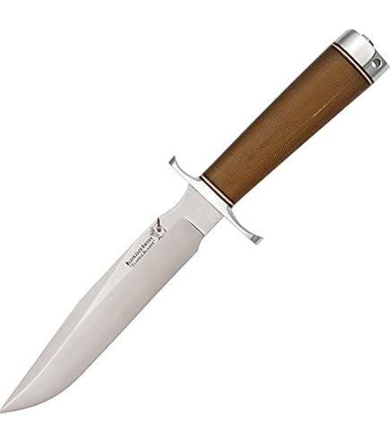 Amazon.com : Blackjack Model 5 Leather : Hunting Fixed Blade