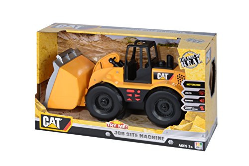 Toy State Caterpillar Construction Job Site Machines: Wheel Loader (Styles May Vary) - Thumbnail 2