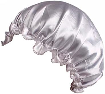 Shower Cap Elastic Waterproof Bath Cap Care Cap Heat Gel Cap Plastic Bathing Hair Cap Lady Salon Hat
