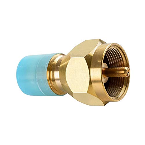 Universal Propane Tank Refill Adapter Solid Brass Valve Filler Coupler