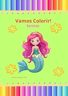 Livro Vamos Colorir! : Sereias