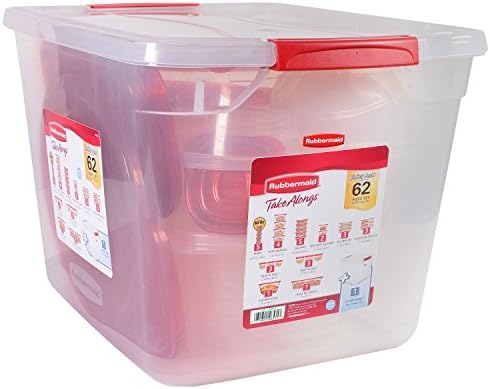 TakeAlongs Food Storage Set- 62 pc Dishwasher Microwave Safe