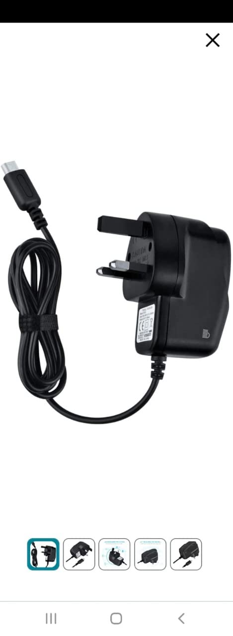 Mr. Gadget's Solutions Type C Wired Mains Charger Compatible With Doro 8035