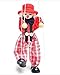 Very Popular Toys for Children Very Cute Clown Doll Colorful Wooden Marionette Toys-red