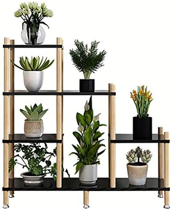 フラワースタンド 木製のフロア型マルチレイヤフラワースタンド 実用的なフラワースタンド おしゃれ