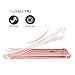 KIOMY for iPhone 7 Plus Crystal Clear with Design Cute & Funny Outer Space Galaxy Pattern Protective Case