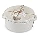 Mud Pie Souffle Set, White