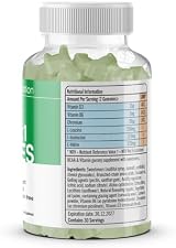 Gains Nutrition GN BCAA Gummies 60 ct 1000mg 2:1:1 Vegan Apple view 4