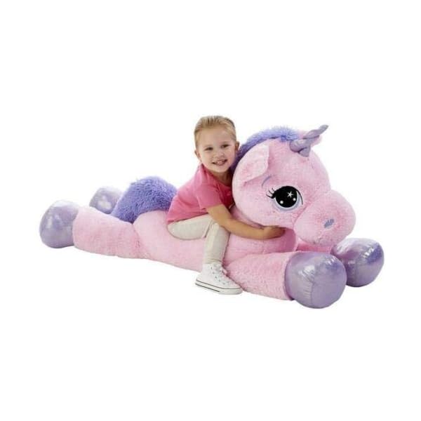 oversized stuffed unicorn