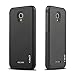 J&D Alcatel Fierce 4 Case, ArmorBox Dual Layer Hybrid Shock Proof Protective Rugged Case for Alcatel Fierce 4, Black